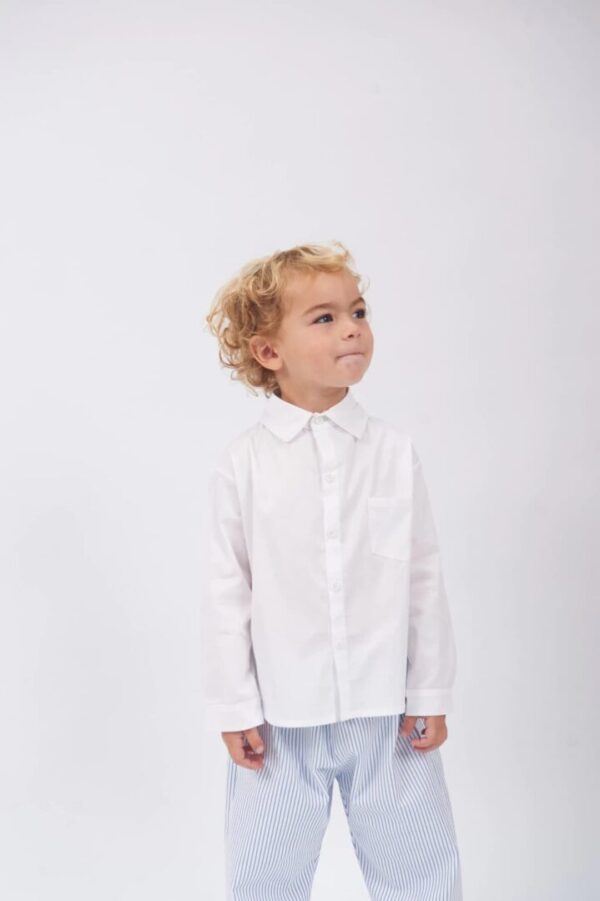 CAMISA POPLIN - OFF WHITE - Imagen 2