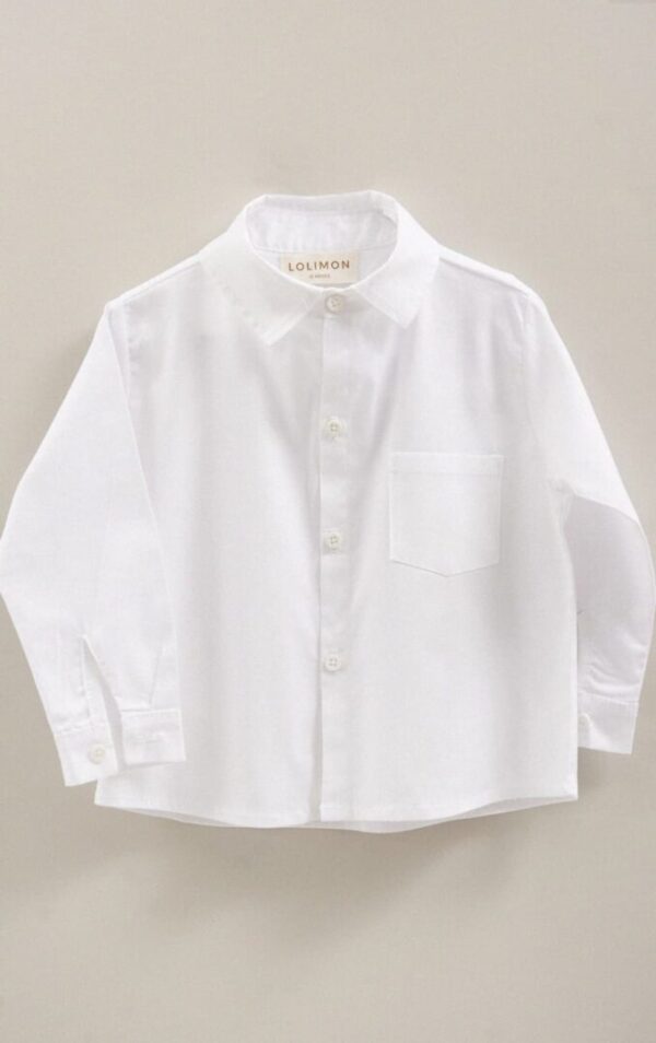 CAMISA POPLIN - OFF WHITE - Imagen 4
