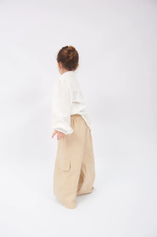 PANTALÓN CARGO - ALMENDRA - Imagen 2
