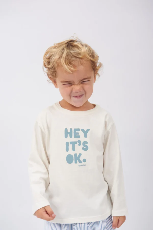 REMERA HEY - OFF WHITE - Imagen 2