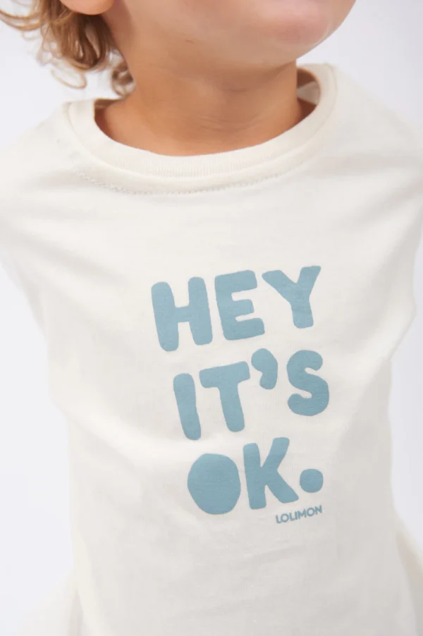 REMERA HEY - OFF WHITE - Imagen 3