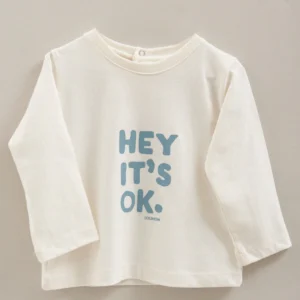 REMERA HEY - OFF WHITE