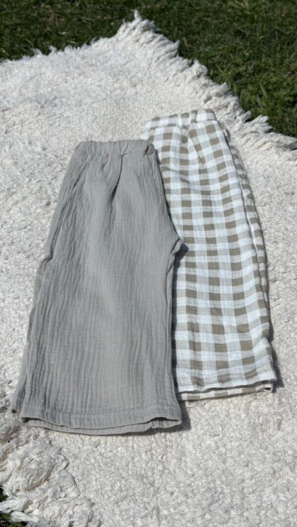 PANTALÓN MATT - GRÍS CLARO