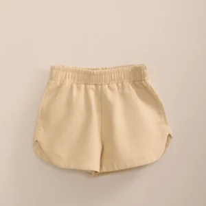 SHORTS CLÁSICO - ALMENDRA