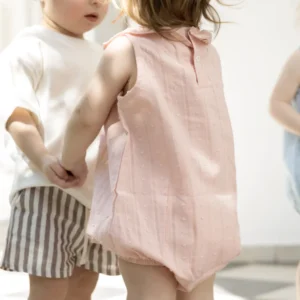 BODY CON CUELLITO SIN MANGAS - ROSA