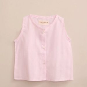 BLUSA MOMI RAYADO FINITO ROSA